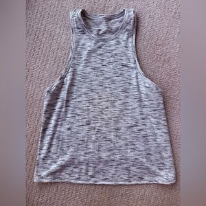 Gray Marl Racerback Lululemon Top